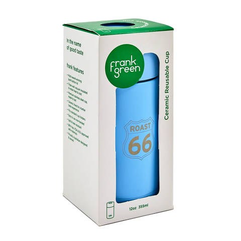 Frank Green Ceramic Reusable Cup - Sky Blue