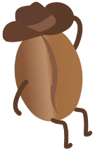 coffee bean graphic